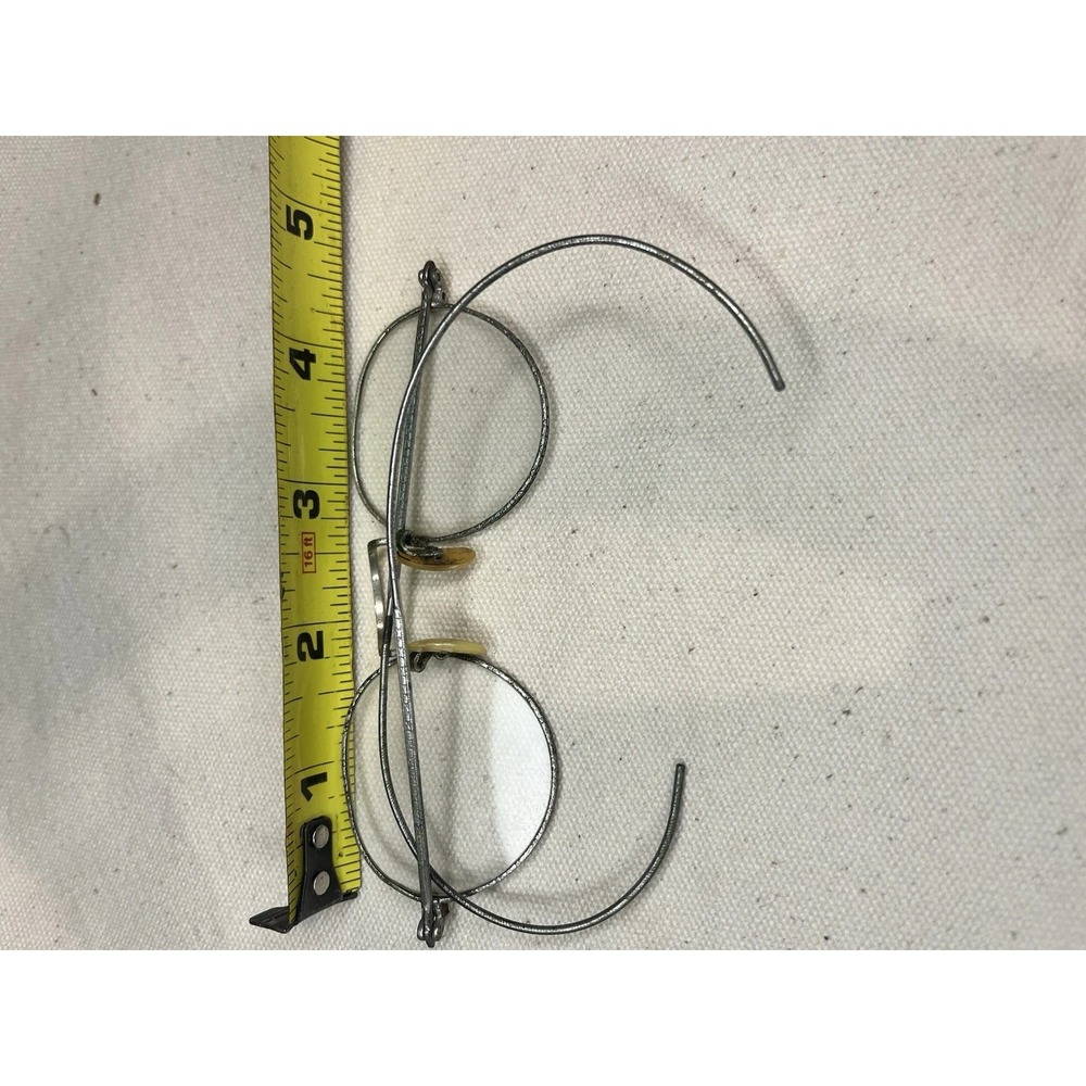 Silver Frames Ornate Full Rim Vintage Antique Optical Eyeglasses